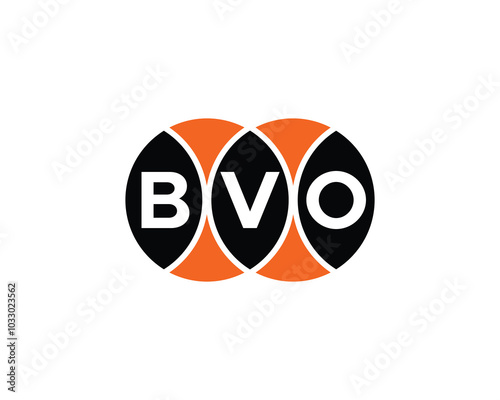 Free Download BVO logo design vector template. BVO - GFXLoad