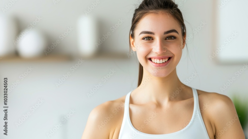 A fit and energetic young woman showcasing her strength and agility in the gym, inspiring others to stay active. A fit and energetic young woman showcasing her strength and agility in the gym, inspiring others to stay active.