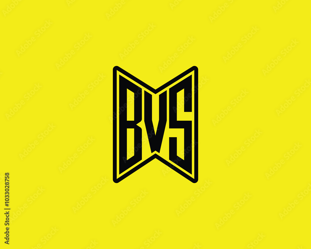 BVS logo design vector template. BVS BVS logo design vector template. BVS