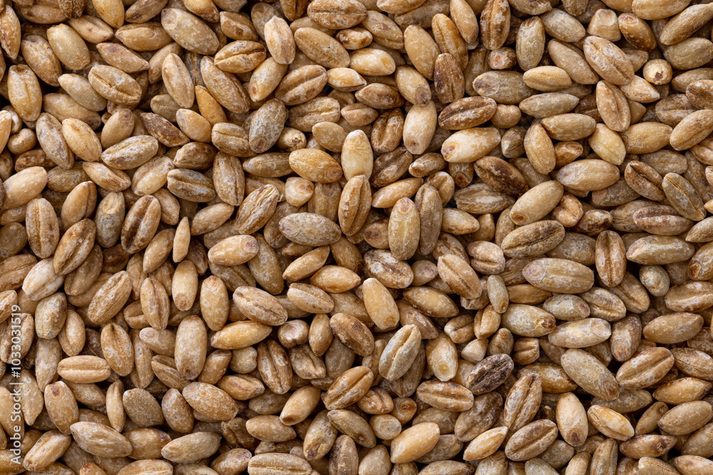 macro shots of highland barley grains macro shots of highland barley grains