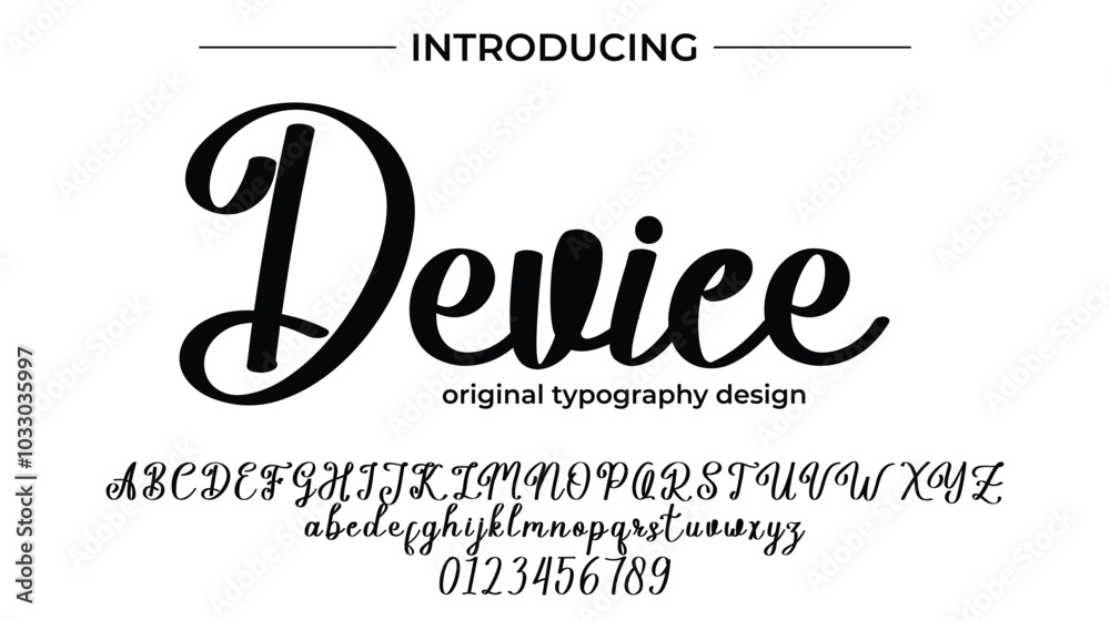Device Font Stylish brush painted an uppercase vector letters, alphabet, typeface Device Font Stylish brush painted an uppercase vector letters, alphabet, typeface
