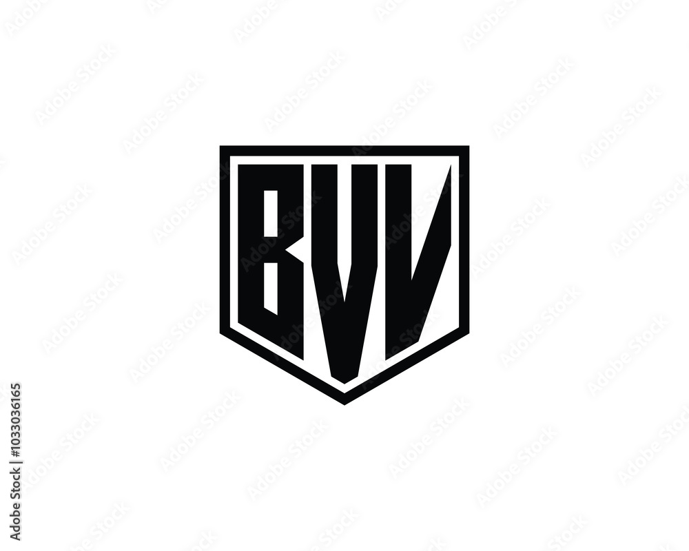 BVV Logo design vector template. BVV BVV Logo design vector template. BVV