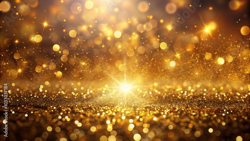 Beautiful golden particles wave and light abstract background, golden, particles, wave, light, abstract, background, shiny