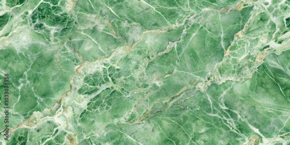 Fototapeta premium Green marble texture wallpaper