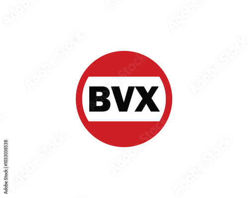 BVX Logo design vector template. BVX