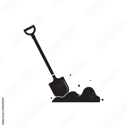 shovel icon Vector Illustration design