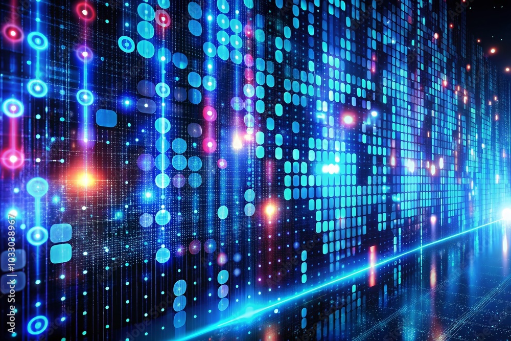 Abstract Binary Digital Numbers in Cyber Light for Future Programming and Data Transfer Concepts Abstract Binary Digital Numbers in Cyber Light for Future Programming and Data Transfer Concepts