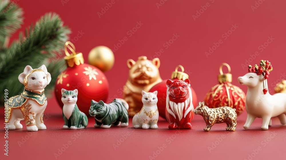 Festive Figurines and Ornaments for Holiday Cheer Festive Figurines and Ornaments for Holiday Cheer