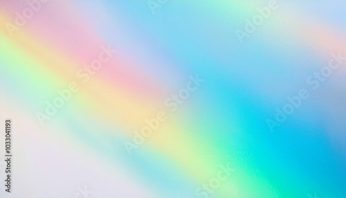 Dreamy pastel rainbow gradient, a captivating blend of soft hues. Perfect for backgrounds, designs, and artistic inspiration. A visual delight!