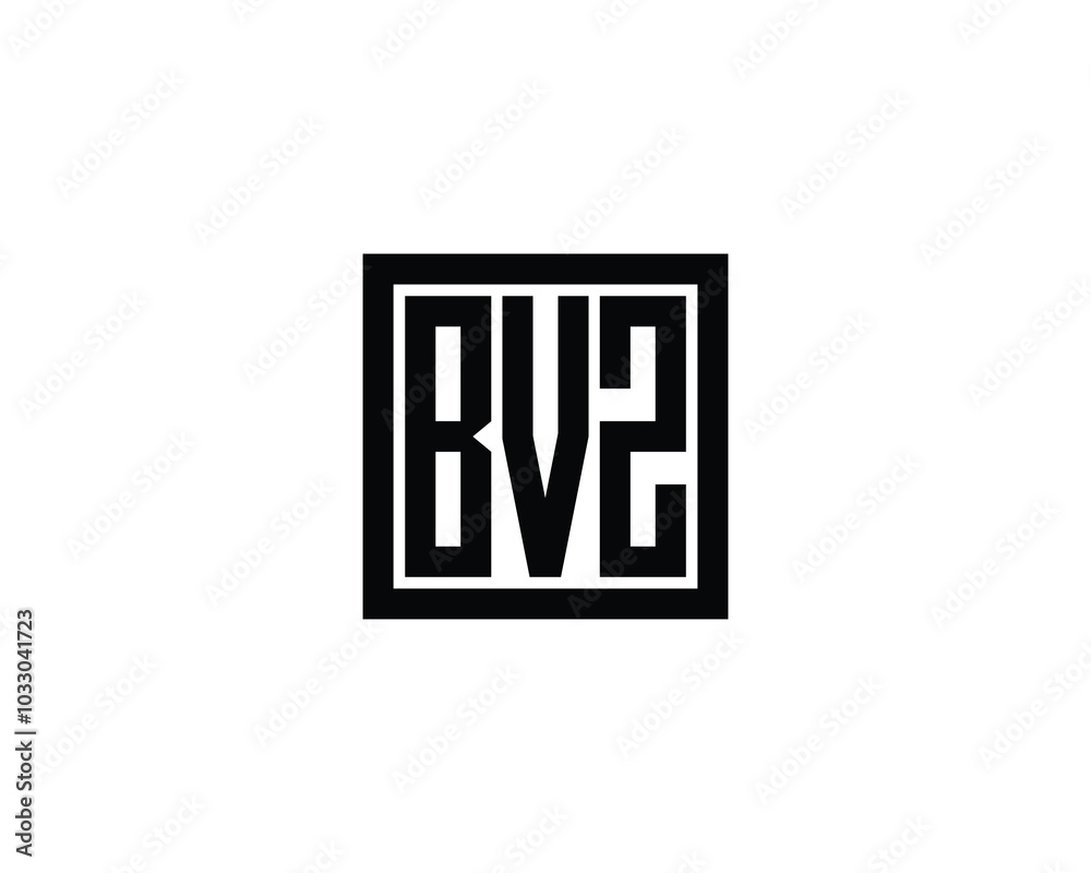 BVZ logo design vector template. BVZ BVZ logo design vector template. BVZ