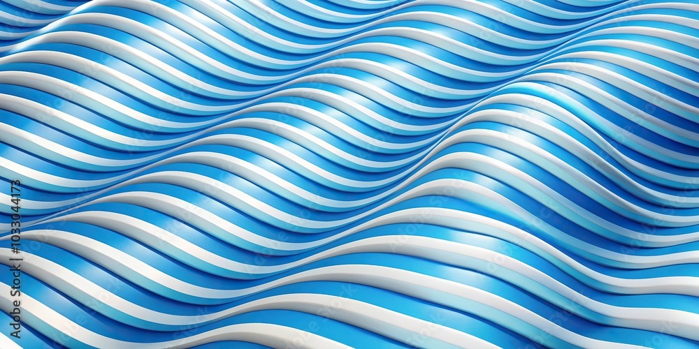 abstract wave pattern white blue stripe summer abstract wave pattern white blue stripe summer