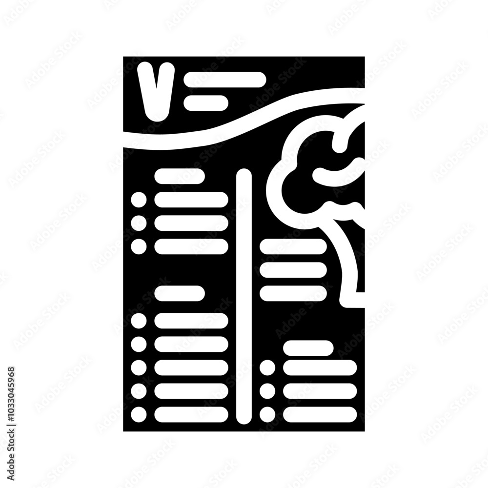 menu vegan food glyph icon vector. menu vegan food sign. isolated symbol illustration menu vegan food glyph icon vector. menu vegan food sign. isolated symbol illustration
