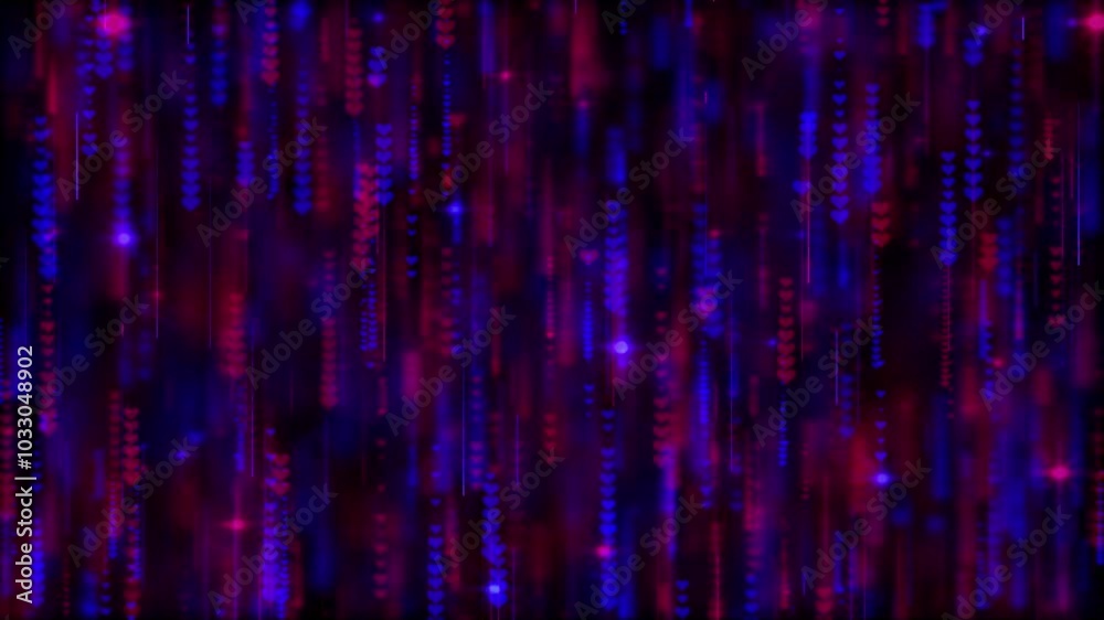 A dynamic display of heart shapes in motion, set against a dark background. The hearts are illuminated in vibrant pink and purple hues, creating a sense of love and energy. A dynamic display of heart shapes in motion, set against a dark background. The hearts are illuminated in vibrant pink and purple hues, creating a sense of love and energy.