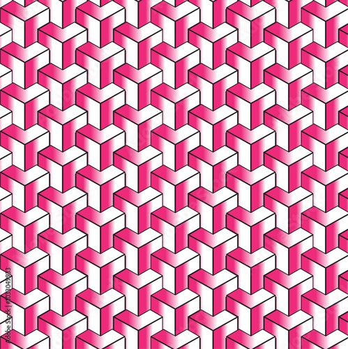 seamless pattern with triangles