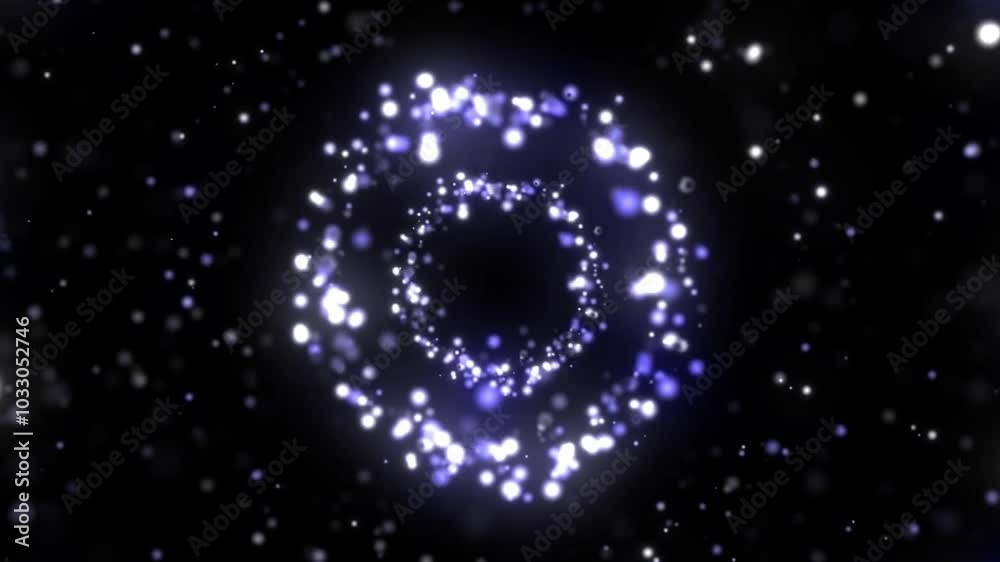 A mesmerizing image of a starry night sky with twinkling lights forming a circular pattern. The dark background enhances the brightness of the stars, creating a captivating and dreamy visual effect. A mesmerizing image of a starry night sky with twinkling lights forming a circular pattern. The dark background enhances the brightness of the stars, creating a captivating and dreamy visual effect.