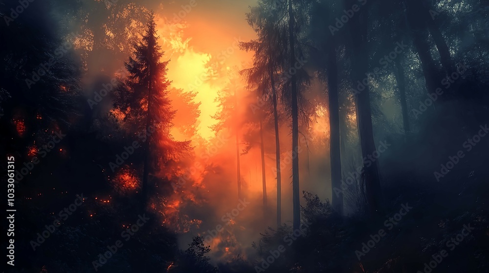 Fantastic illustrations generated by AI