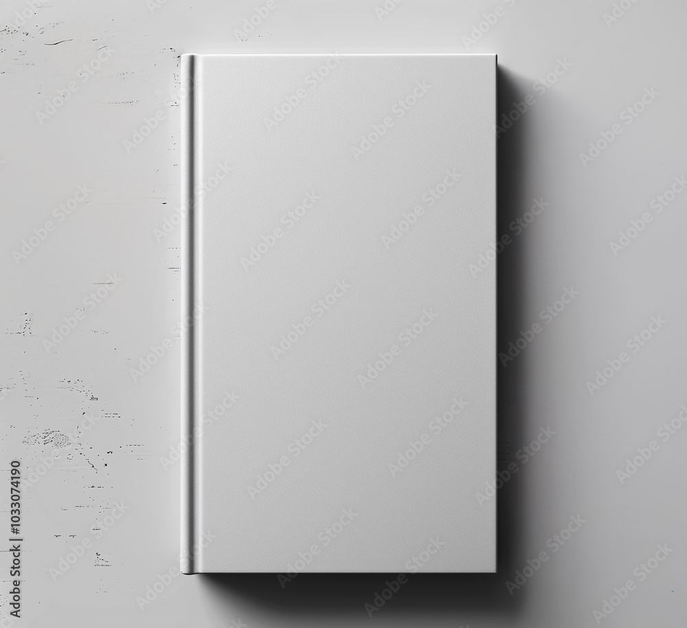 Book Mockup, white empty closed mock-up hardcover book, isolated on a white marble backdrop, focusing on its spine and cover
Book Mockup, white empty closed mock-up hardcover book, isolated on a white marble backdrop, focusing on its spine and cover