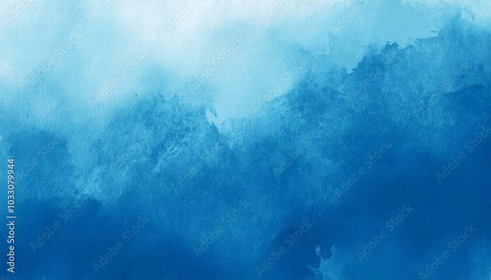 Abstract blue watercolor background texture Abstract blue watercolor background texture