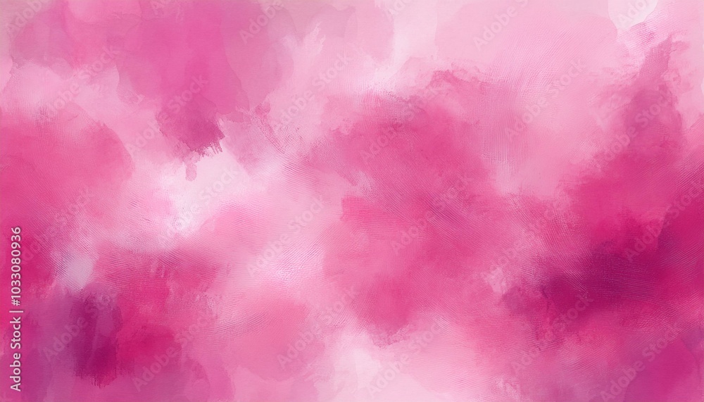 Abstract pink watercolor background texture