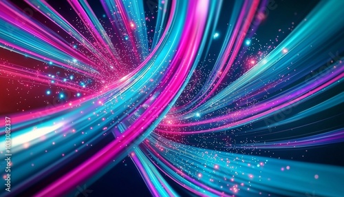 Exploring Dynamic Colorful Light Patterns and Visual Artistry