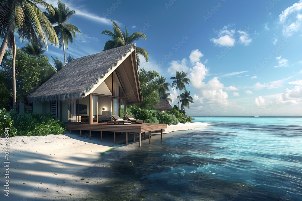 modern luxury villa with pool and sea view modern luxury villa with pool and sea view