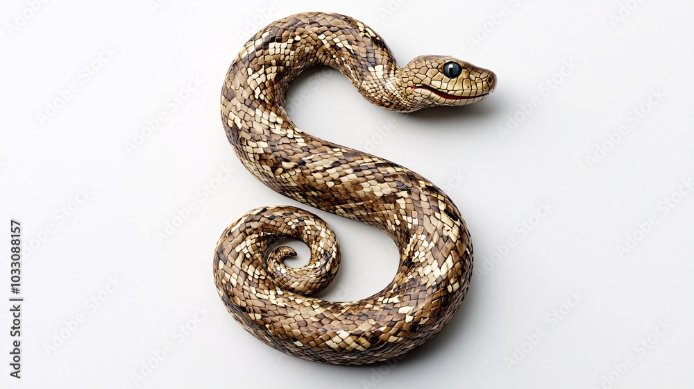 Letter S with a Slithering Snake for Learning Letter S with a Slithering Snake for Learning