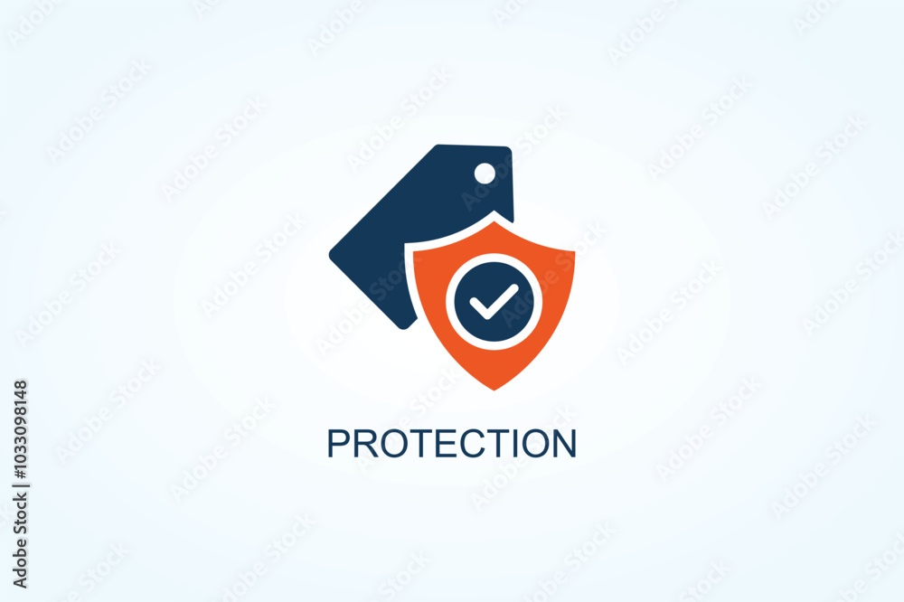 Protection Vector Or Logo Sign Symbol Illustration Protection Vector Or Logo Sign Symbol Illustration