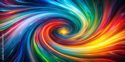 Intense Vibrant Chromatic Vortex Background for Stunning Long Exposure Photography