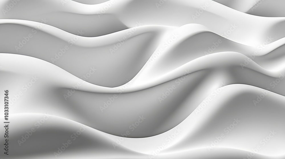 Ethereal Waves of Monochrome Elegance Ethereal Waves of Monochrome Elegance