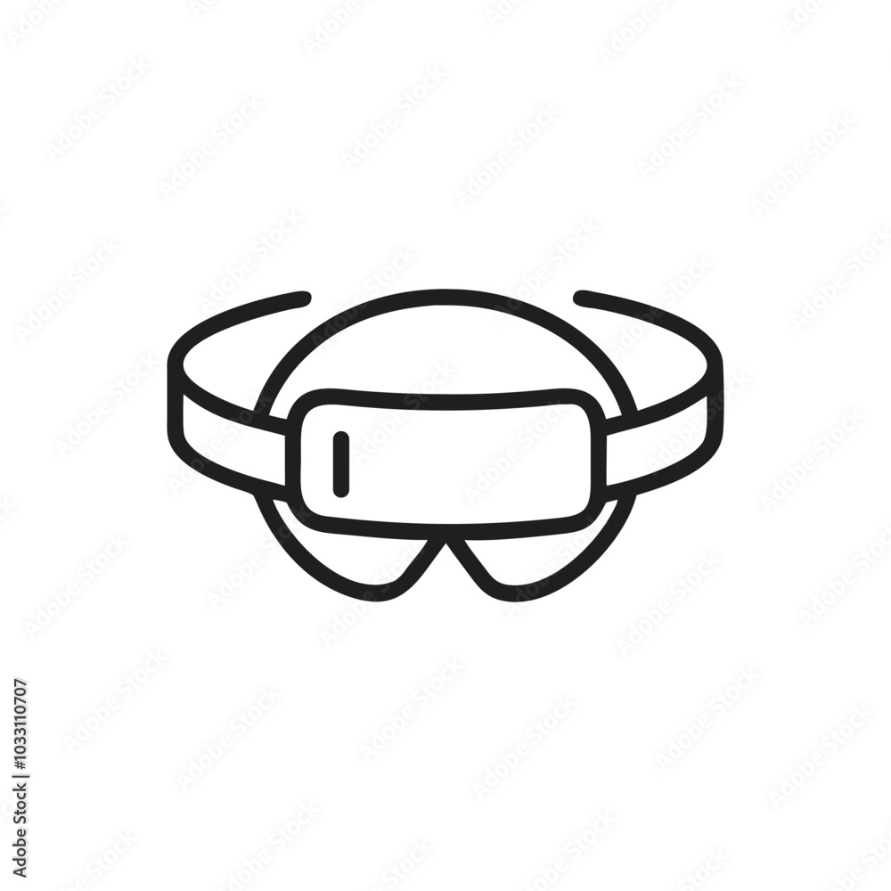 Virtual Reality Icon, Diving mask icon Virtual Reality Icon, Diving mask icon