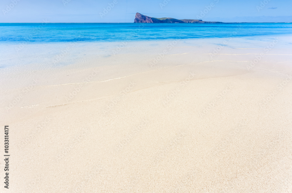 Fototapeta premium Pureté des eaux et du sable, Île Maurice