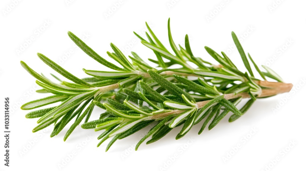 Fototapeta premium Rosemary isolated on white background. 