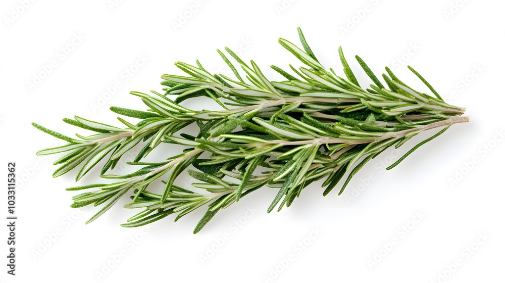 Rosemary isolated on white background. Rosemary isolated on white background.