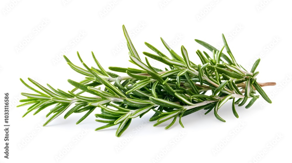 Rosemary isolated on white background. Rosemary isolated on white background.
