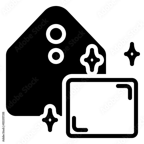 Polish icon, glyph icon style