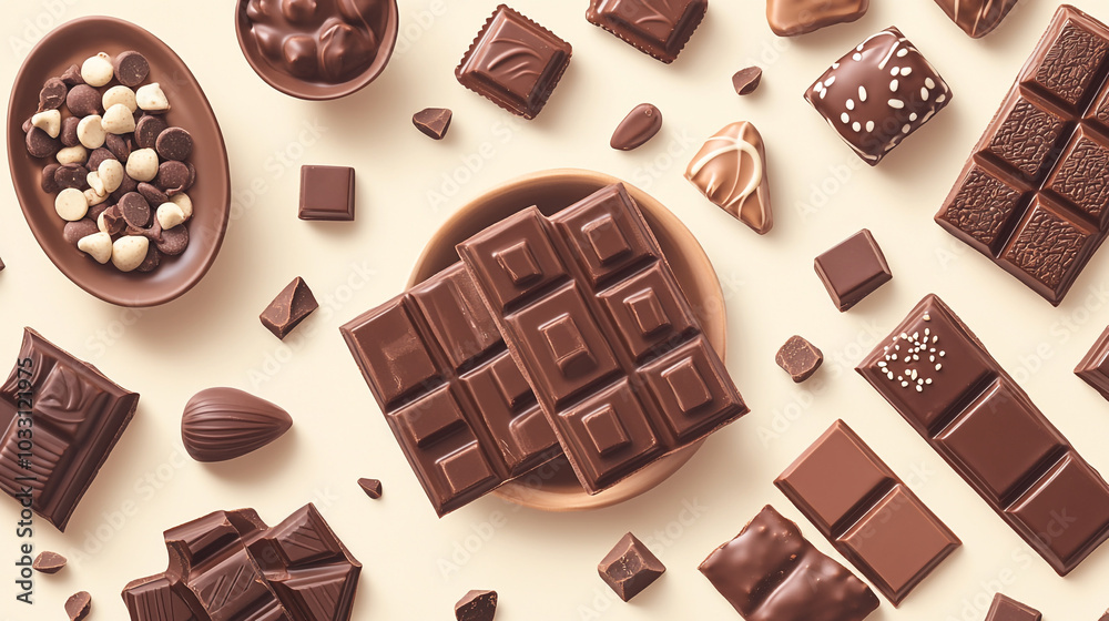 Indulge in a delightful assortment of chocolates on National Chocolate Day celebration