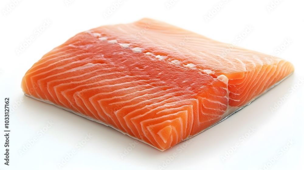 salmon, trout, steak, slice of fresh raw fish, isolated on white background, clipping path, full depth of field. salmon, trout, steak, slice of fresh raw fish, isolated on white background, clipping path, full depth of field.