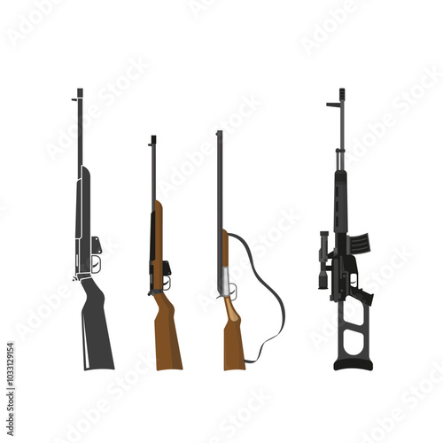 Very nice looking 4 rifles