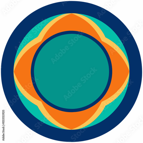 abstract background with circles