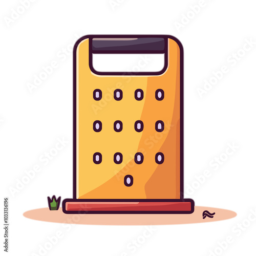 Vector box grater icon for versatile kitchen tool