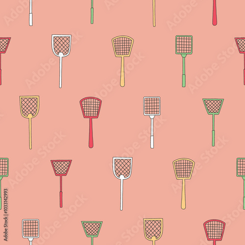 Collection of Swatter Vector Seamless Pattern illustration Design