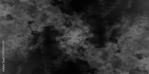 Abstract smoke on black and Fog background. Isolated black background. fume overlay design and smoky effect for photos design.	
