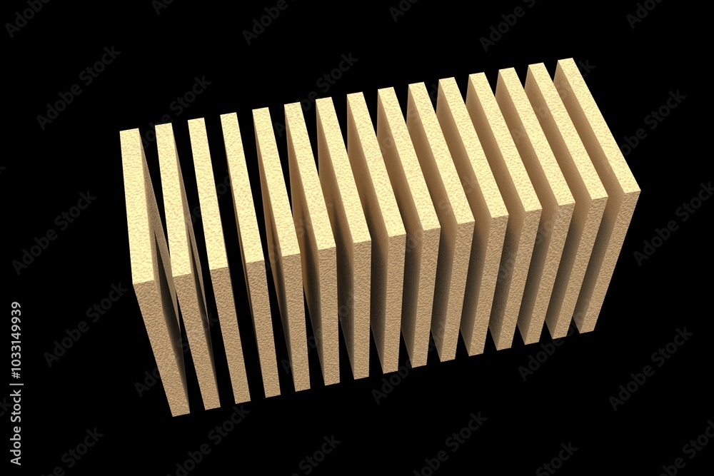 Long bricks 3D rendering. texture. brown color. nature texture. lighting. black background. modelling. Long brown bricks Long bricks 3D rendering. texture. brown color. nature texture. lighting. black background. modelling. Long brown bricks