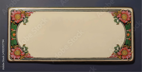 full old license plate vintage antique 1980(5)