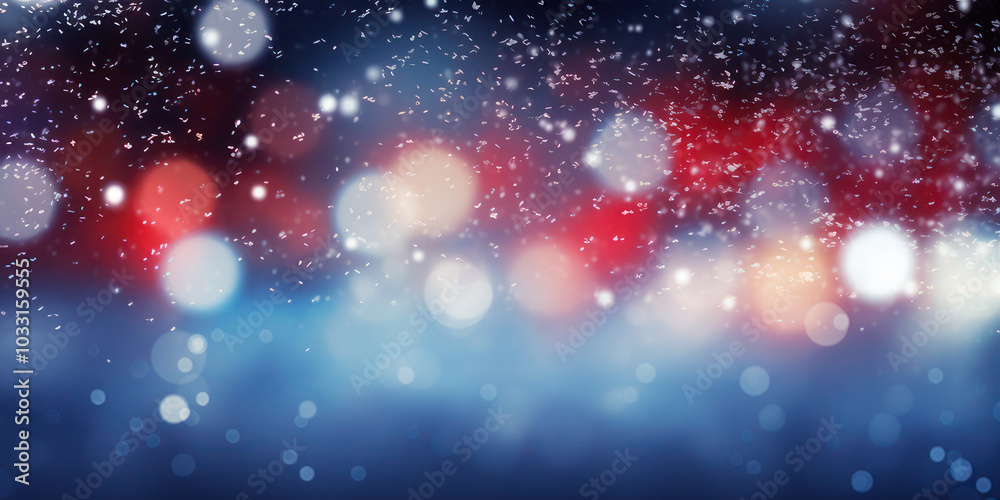 Fototapeta premium Christmas abstract Blue background