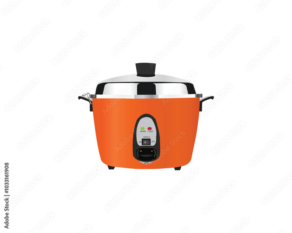 Rice Cooker Vector Art, Icons Rice Cooker Vector Art, Icons