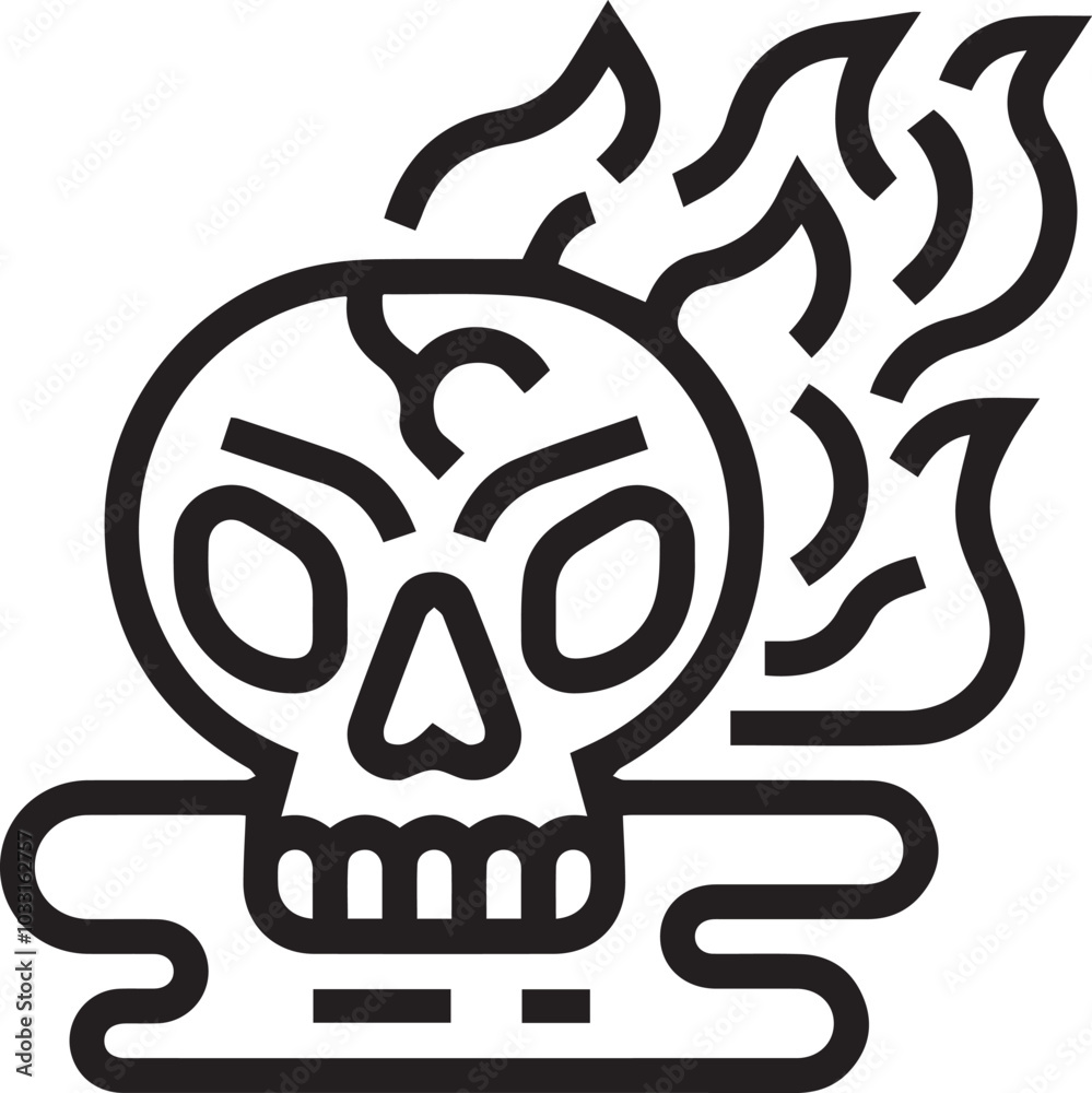 Skull icon symbol vector image illustration
Skull icon symbol vector image illustration