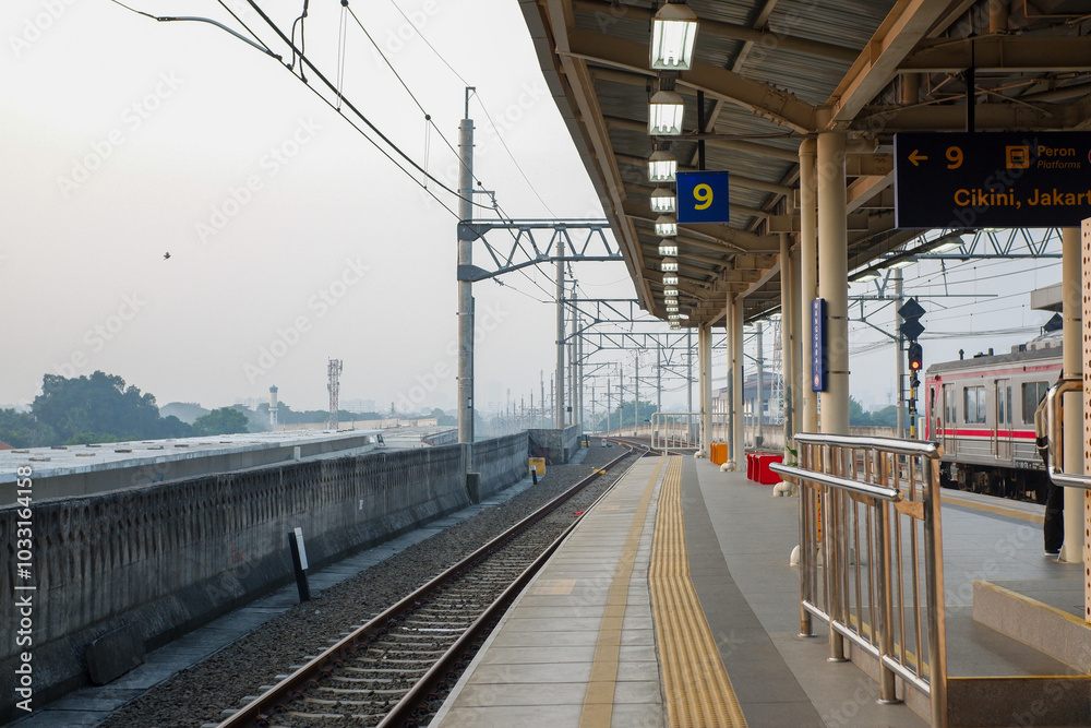 commuter line train driver cabin carriage