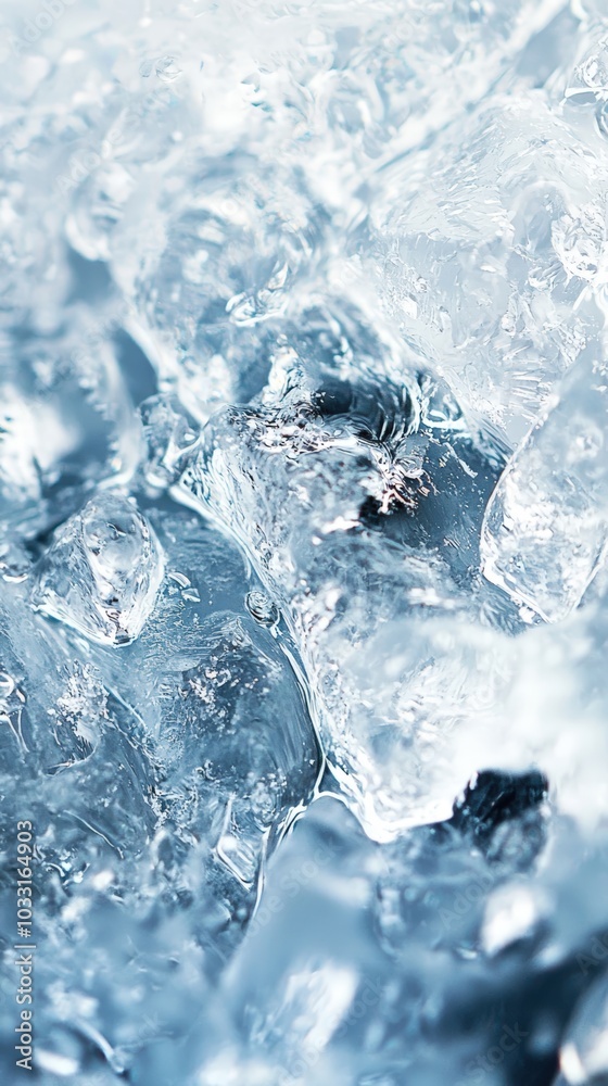 Closeup of ice Closeup of ice
