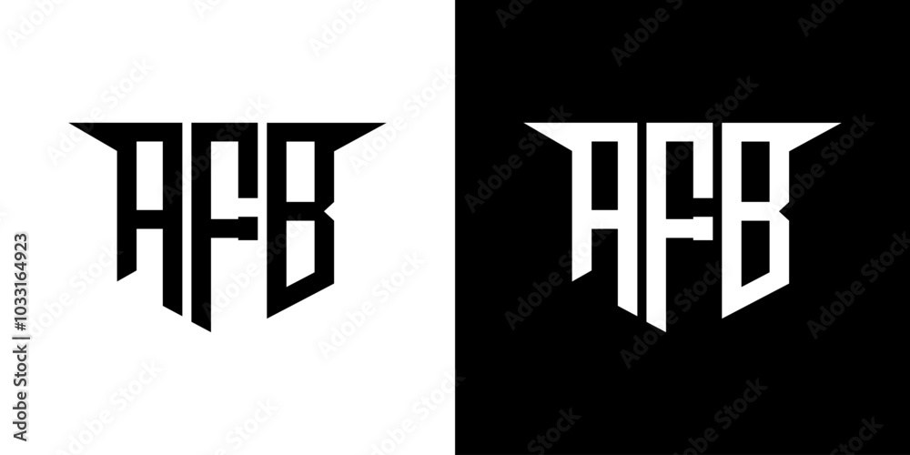 AFB letter logo design with white background in illustrator, vector logo modern alphabet font overlap style, calligraphy designs for logo, Poster, Invitation, etc. AFB letter logo design with white background in illustrator, vector logo modern alphabet font overlap style, calligraphy designs for logo, Poster, Invitation, etc.